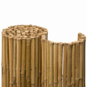 Bambusmatte Deluxe Sichtschutzmatte Nahaufnahme