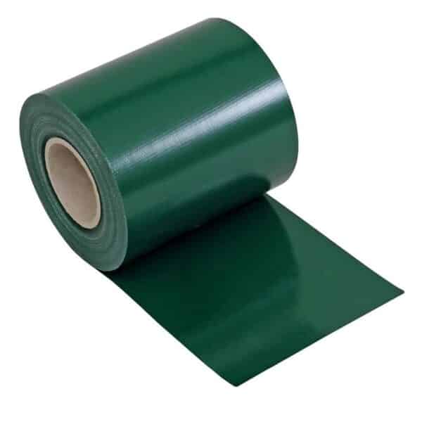 Sichtschutzstreifen PVC Zaunblende 0,19x35 m Zaun - Farbe grün (RAL 6005) Rolle